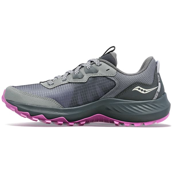 Chaussure trail SAUCONY AURA TR W FOSSIL/GRAPE