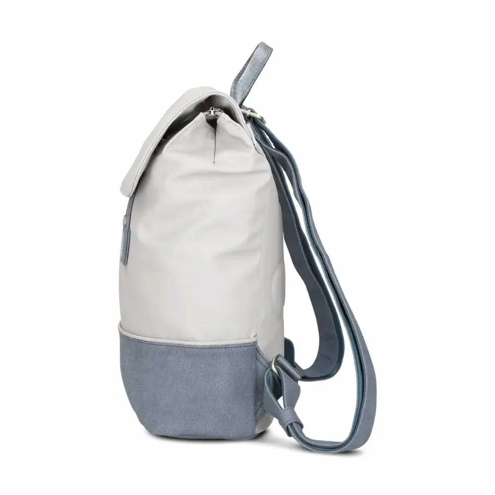 ZWEI Rucksack Hellblau Lederimitat