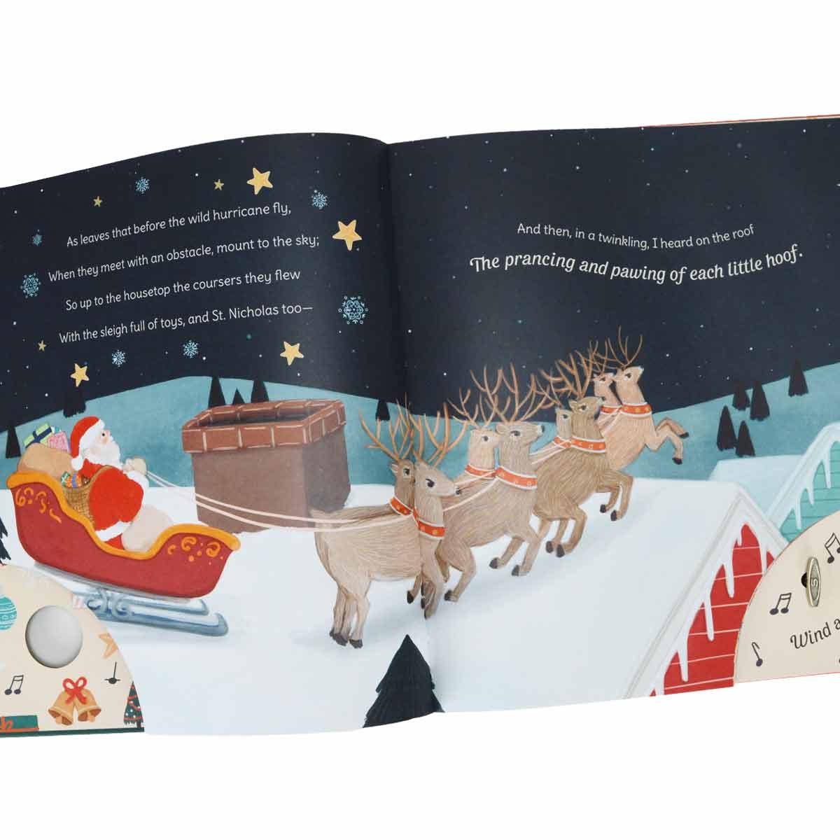 Twas the Night Before Christmas: Wind and Play! (Hardback)