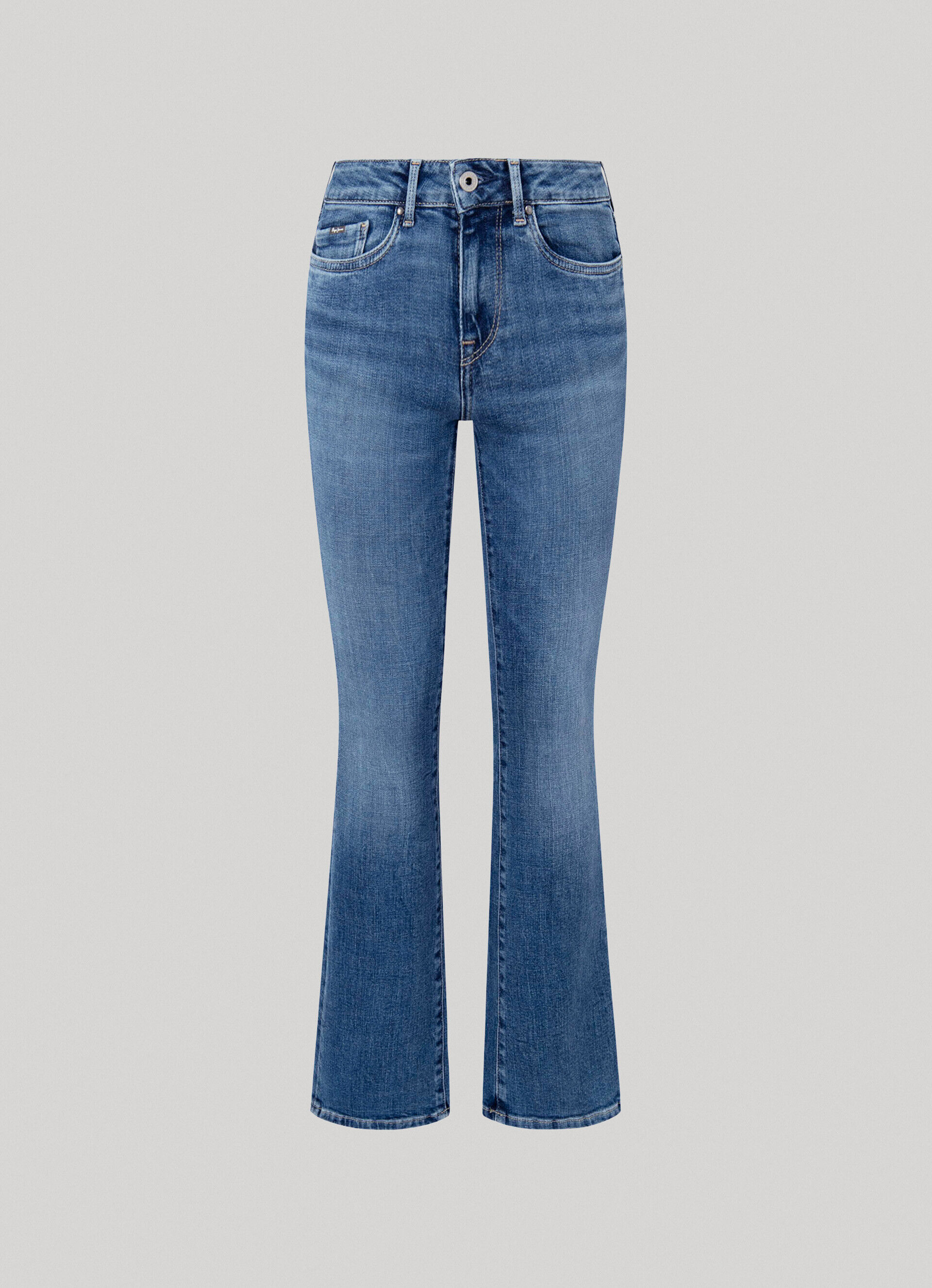 CALÇA JEANS PICCADILLY FIT SLIM TIRO TAMANHO MÉDIO - jeans