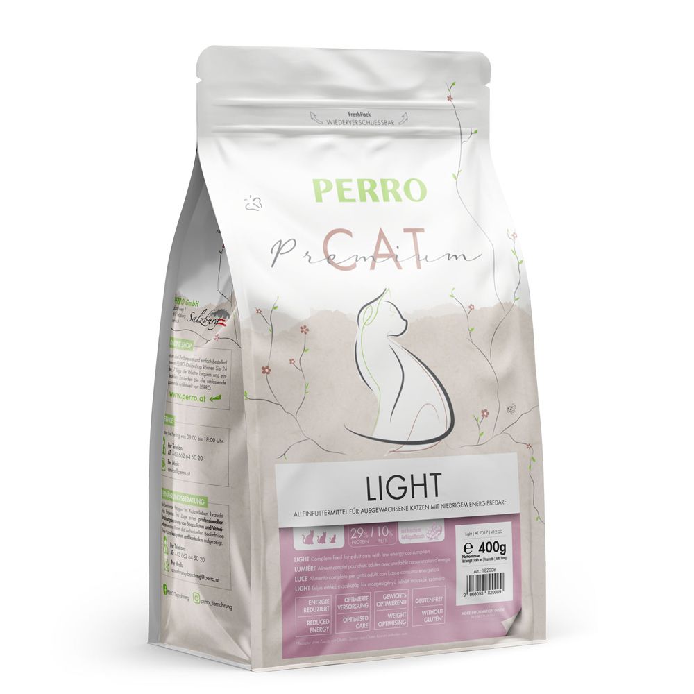 PERRO Cat Premium - Light - Trockenfutter Katze
