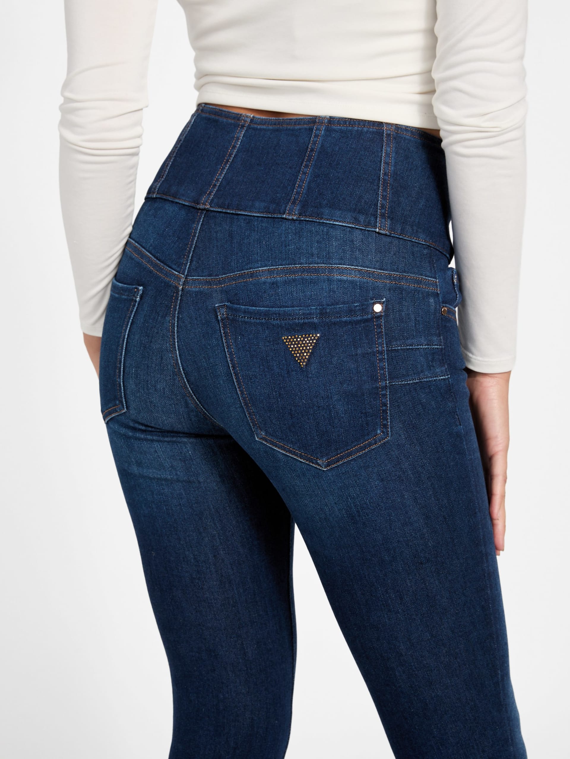 Calça jeans modeladora Eco Corset Shape-Up
