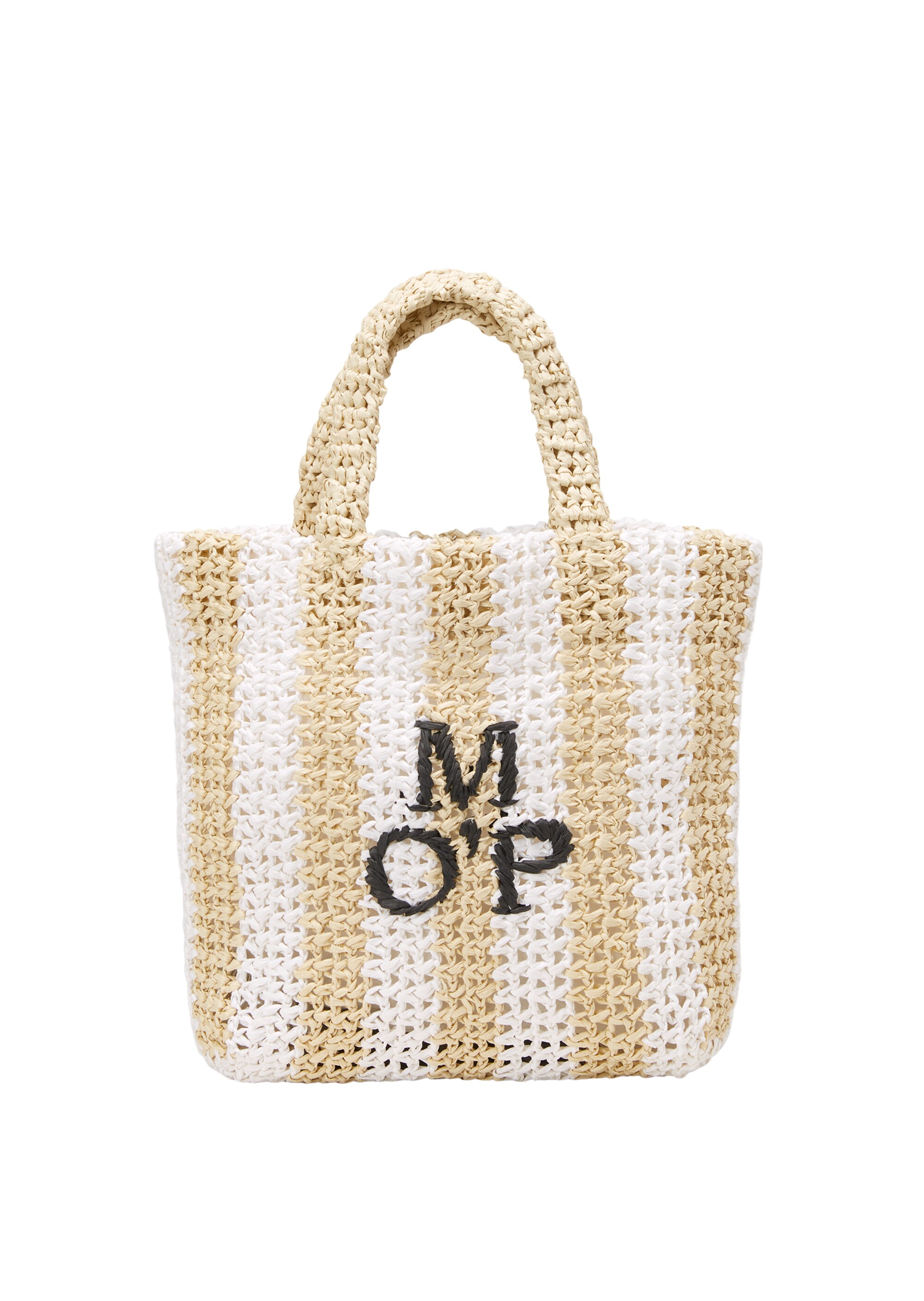 Raffia-Shopper im kleinen Format