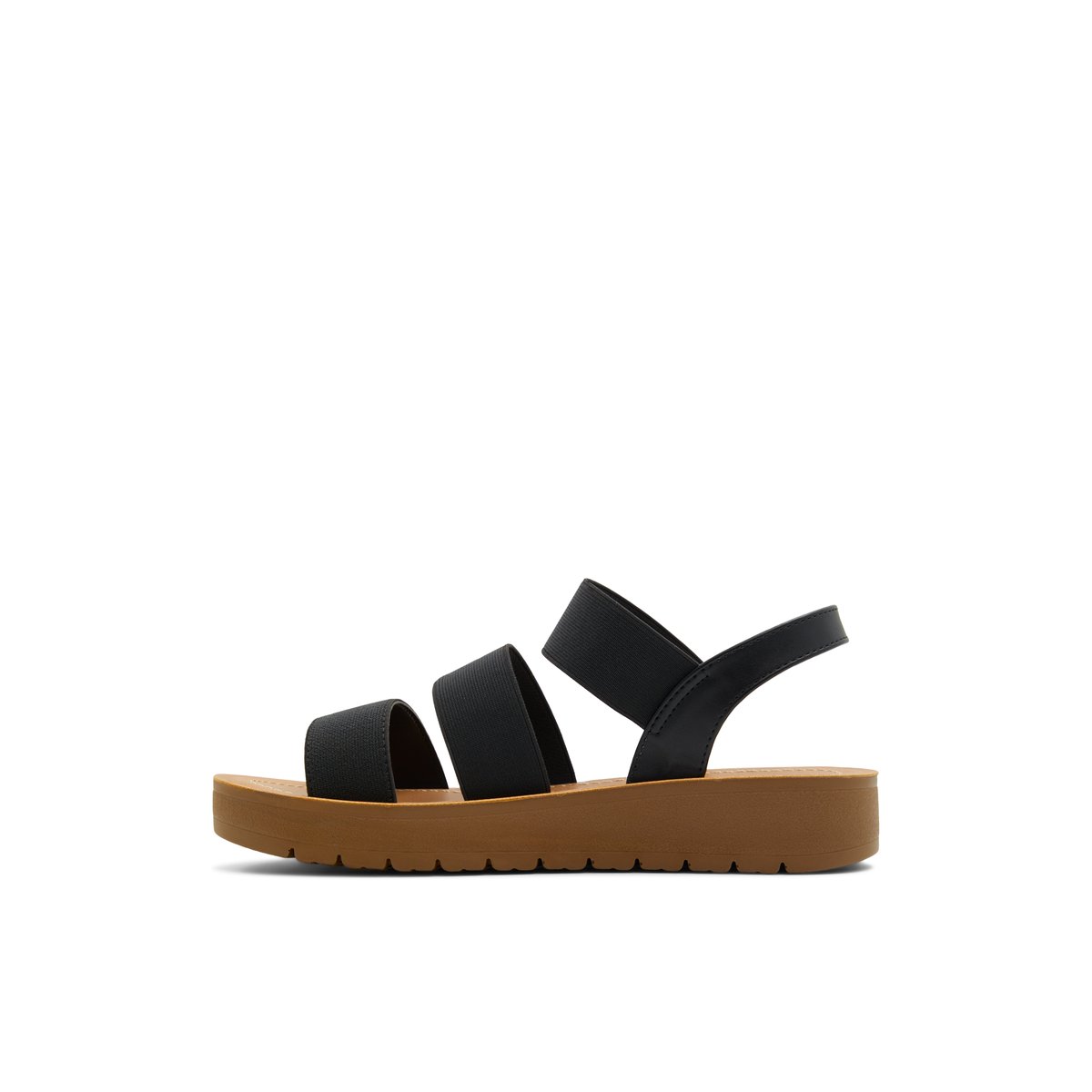 K STUDIO-Alobreriel-Sandales à bride arrière - Talon plat - Noir