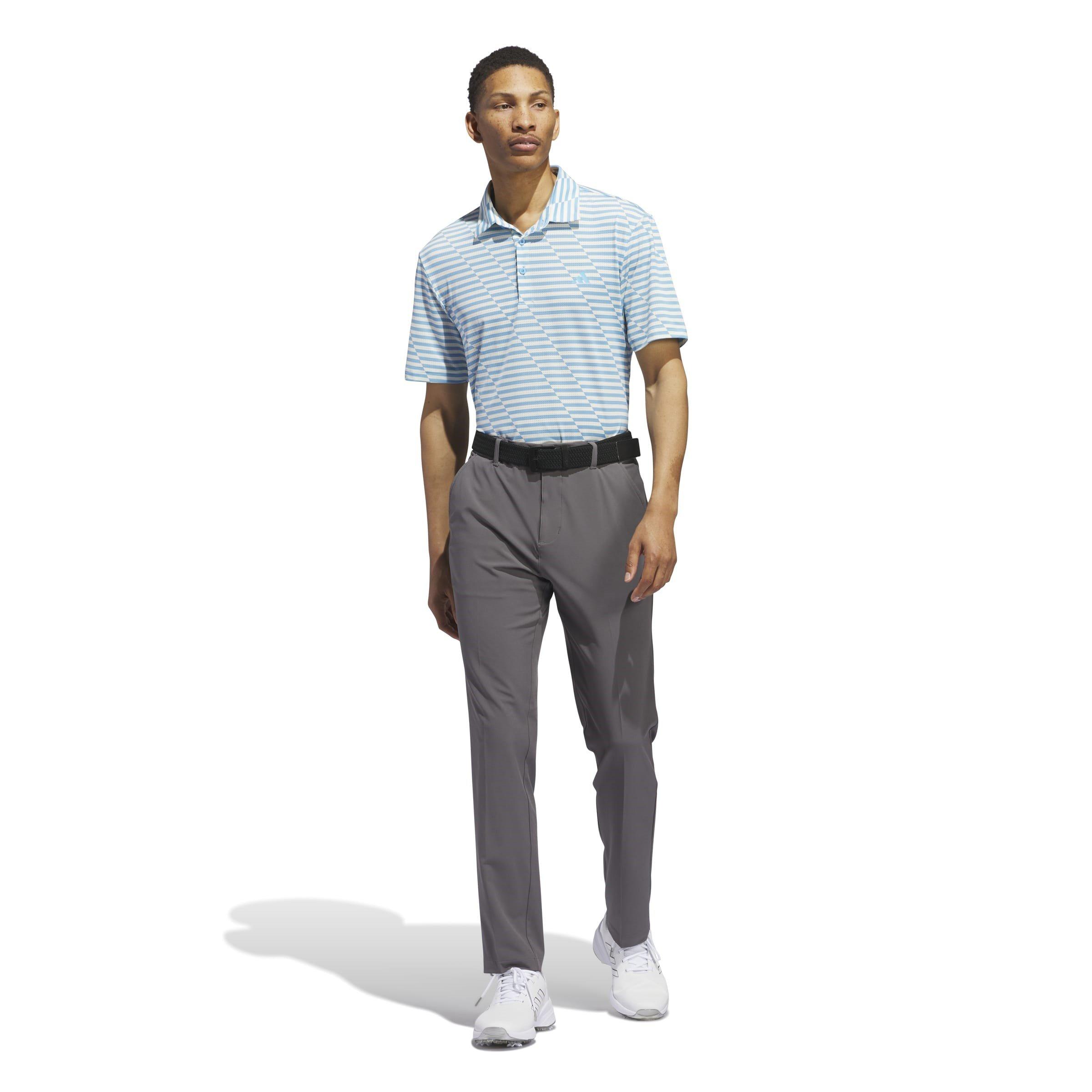 adidas Mesh Print Polo Shirt Mens