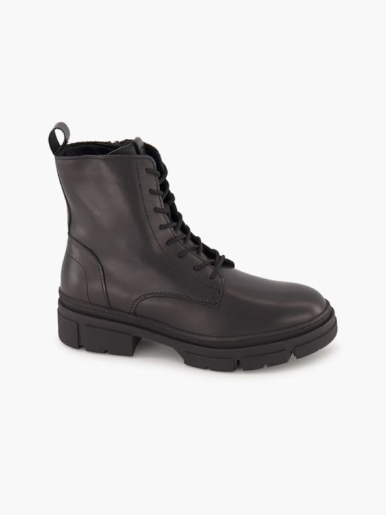 Tamaris Schnür-Stiefelette Schwarz