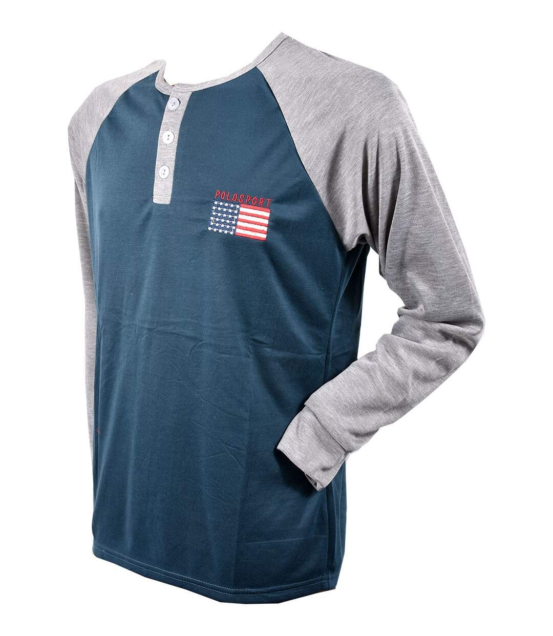Pyjama Homme Long SWEET SECRET Q2763 POLO SPORT BLEU
