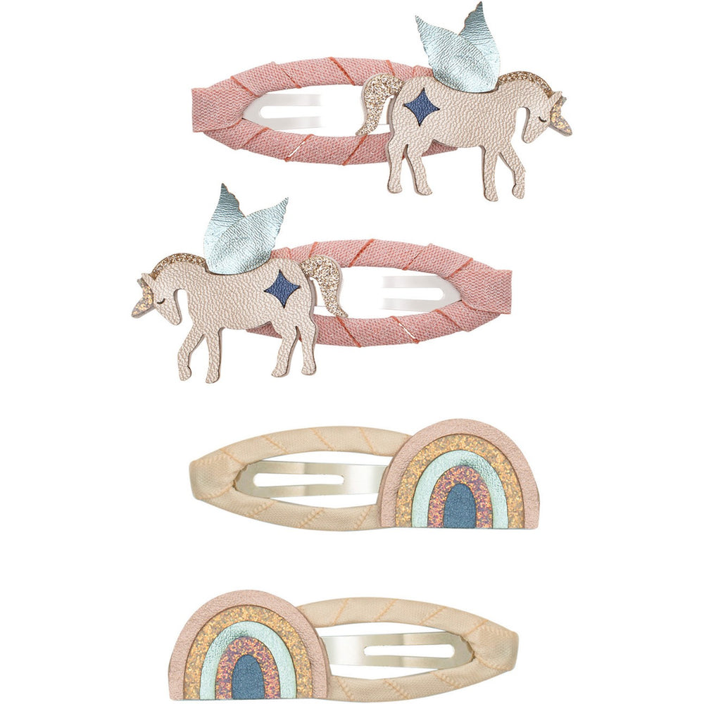 Køb Mimi & Lula 4 Hårspænder - Winged Unicorn Celeste
