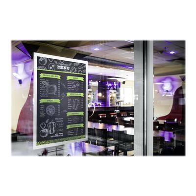 Durable Duraframe Poster Sun - Cadre d'affichage vitrostatique - A3 - argent