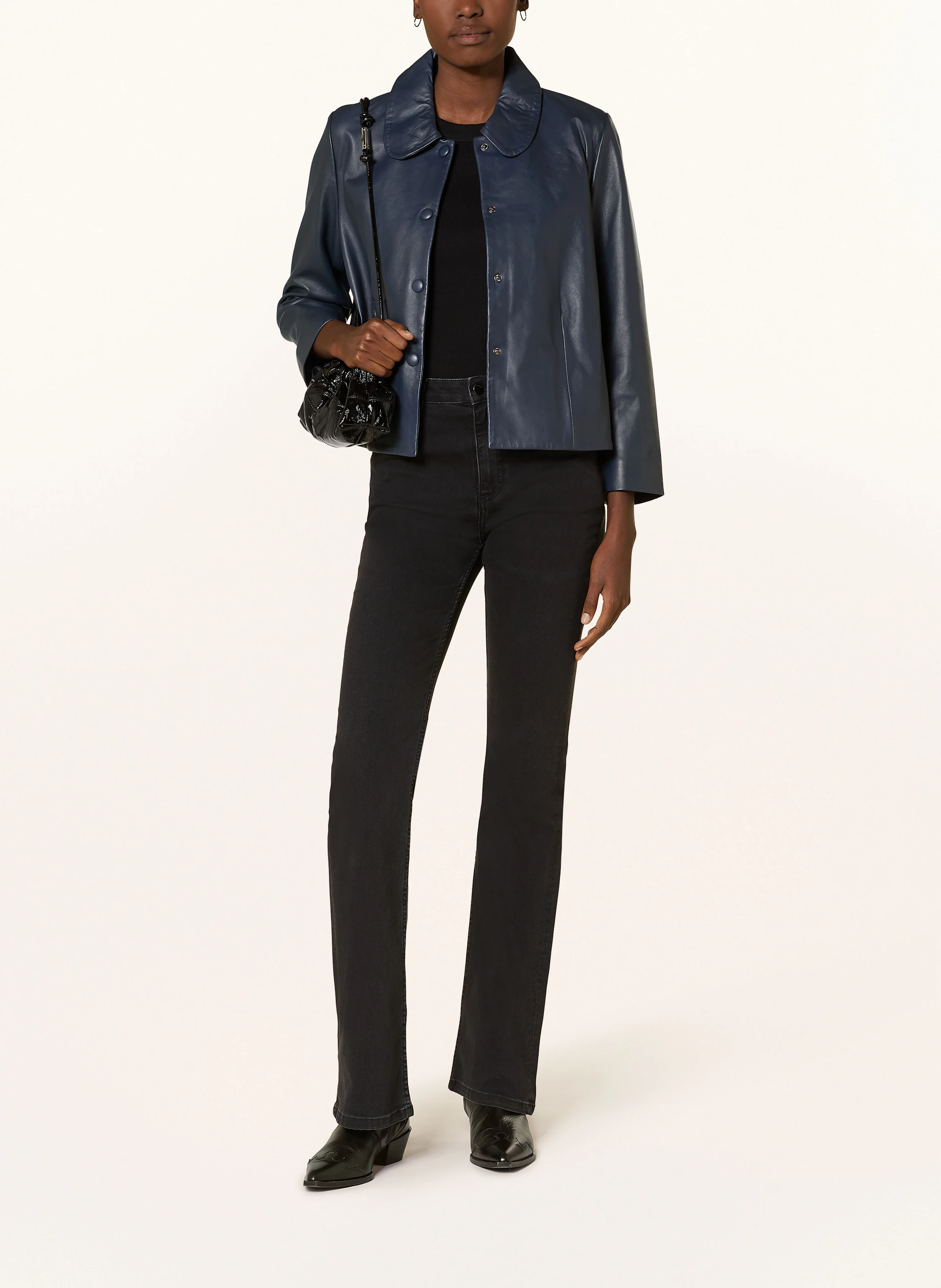 ba&sh Lederjacke MILOS