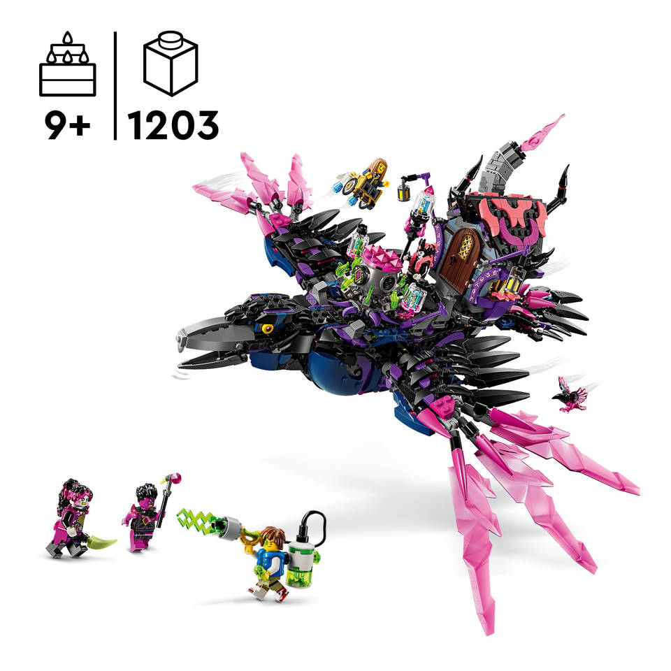 LEGO DREAMZzz de middernachtraaf van de Neder heks 71478