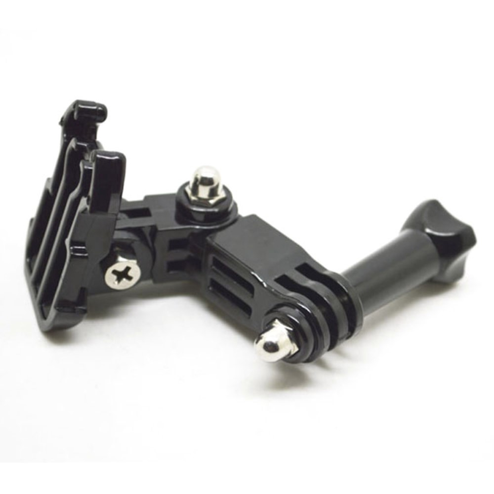 GoPro 3-Achsen Schwenkbar Stativ Mount Adapter Halterung - Schwarz