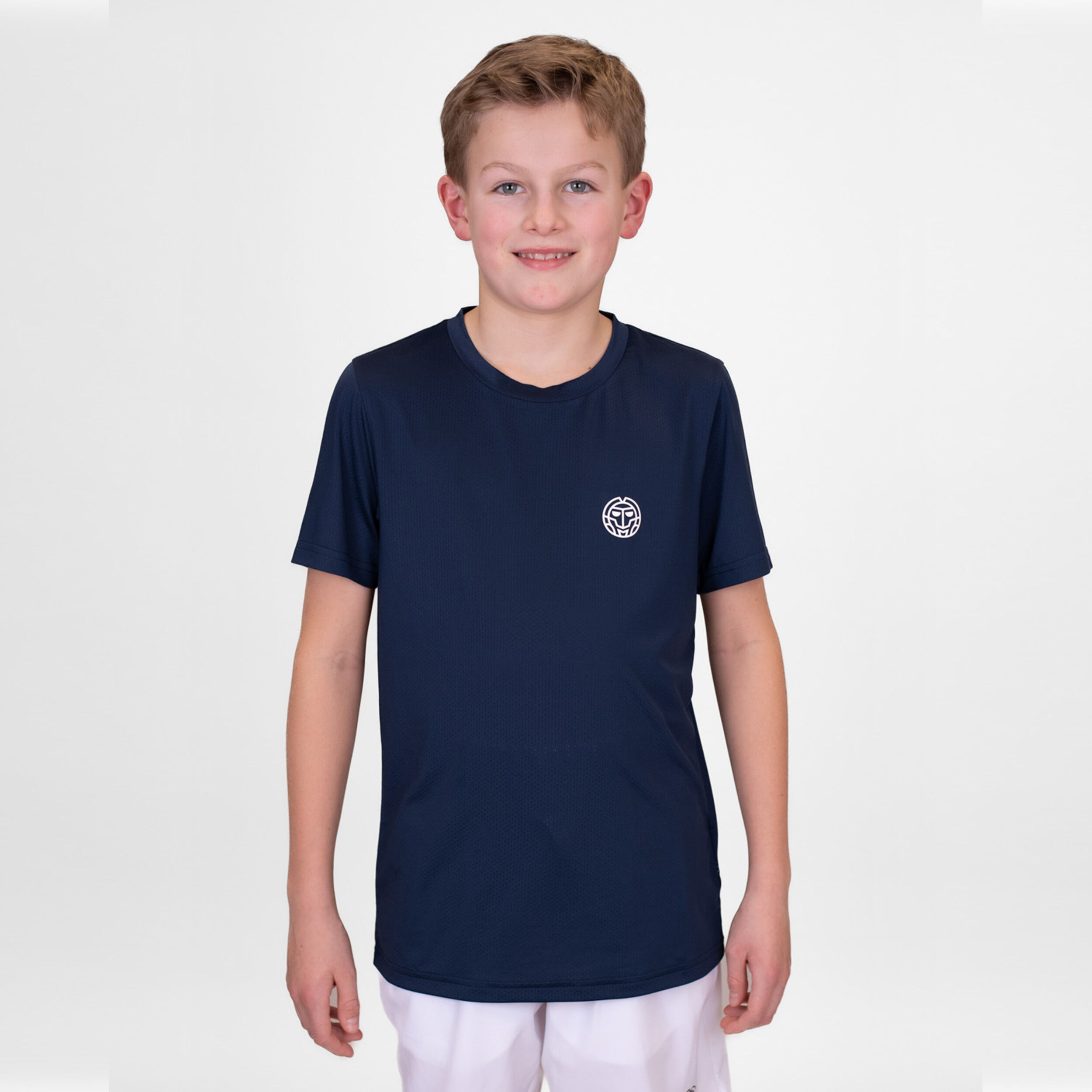 BIDI BADU Crew Junior T-shirt Garçons - Bleu Foncé