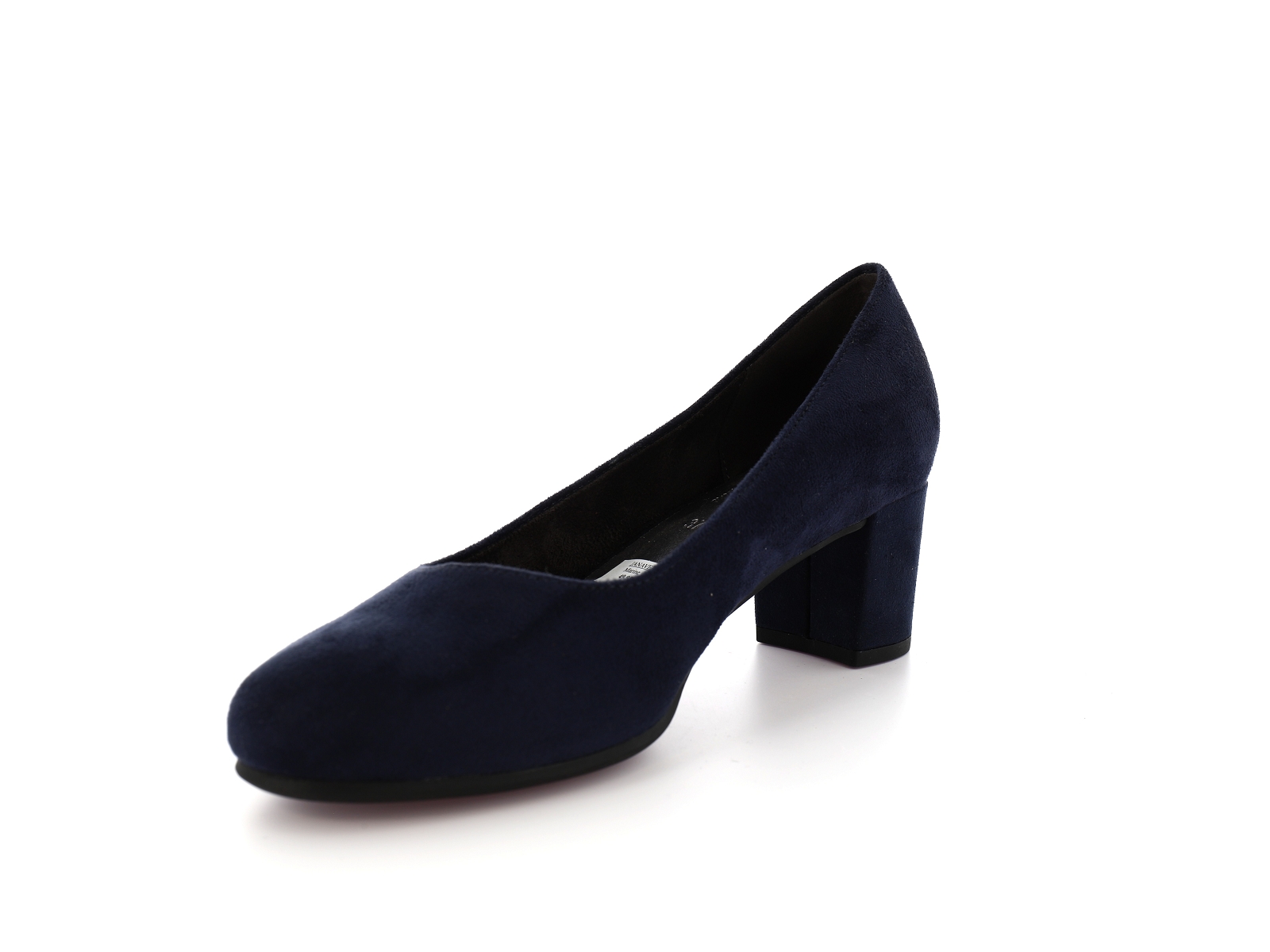 Jana  shoes-22478 velours Marine
