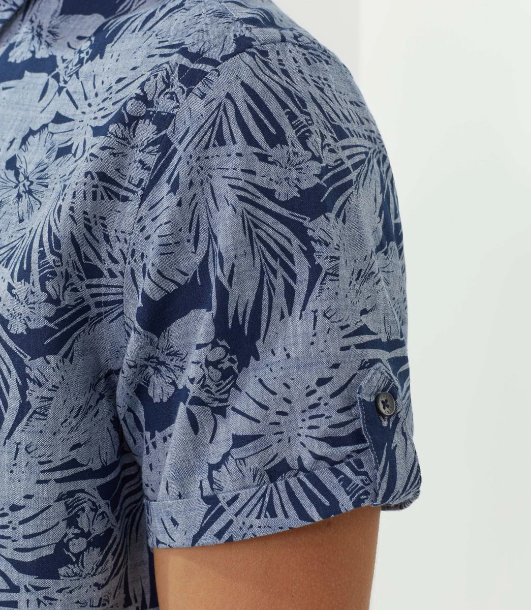 Chemise casual marine 