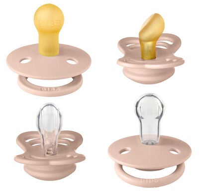 BIBS Smokker Try-it Collection 4-pack, Blush