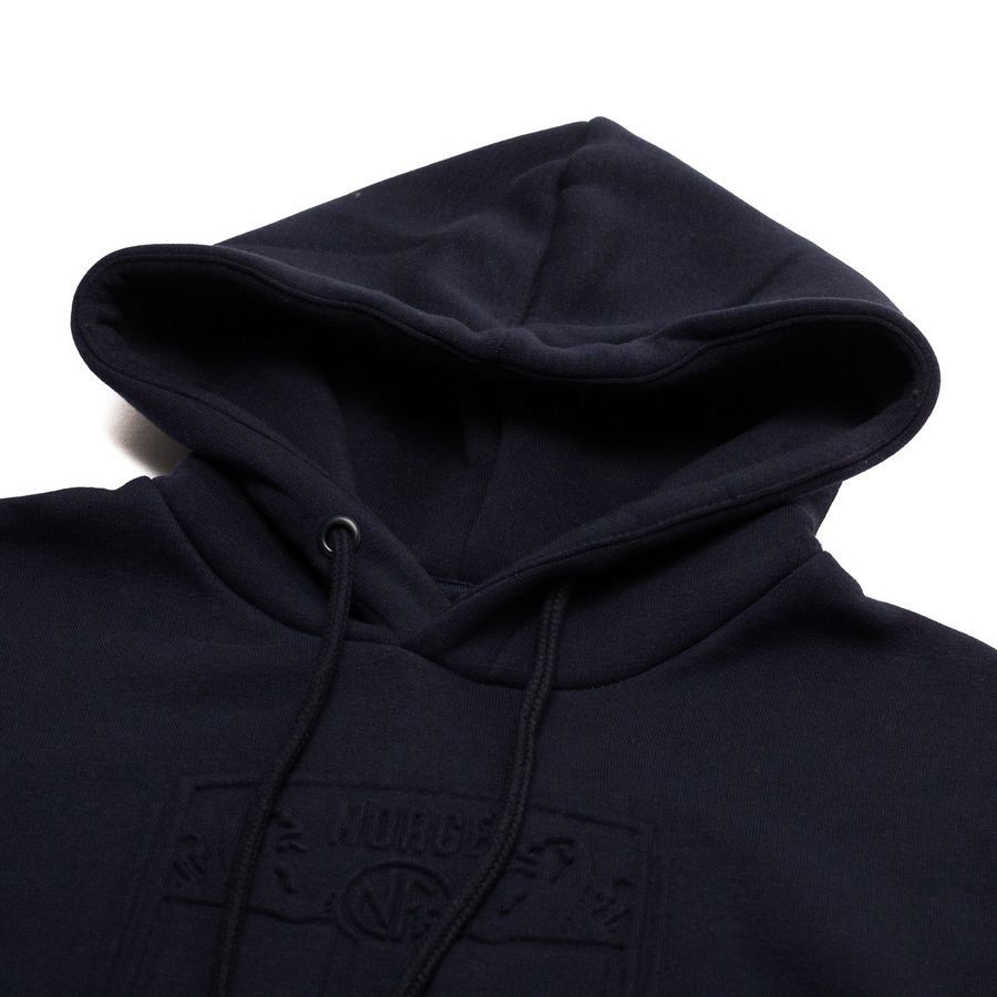 Norvège Crest Sweat à Capuche - Bleu Marine