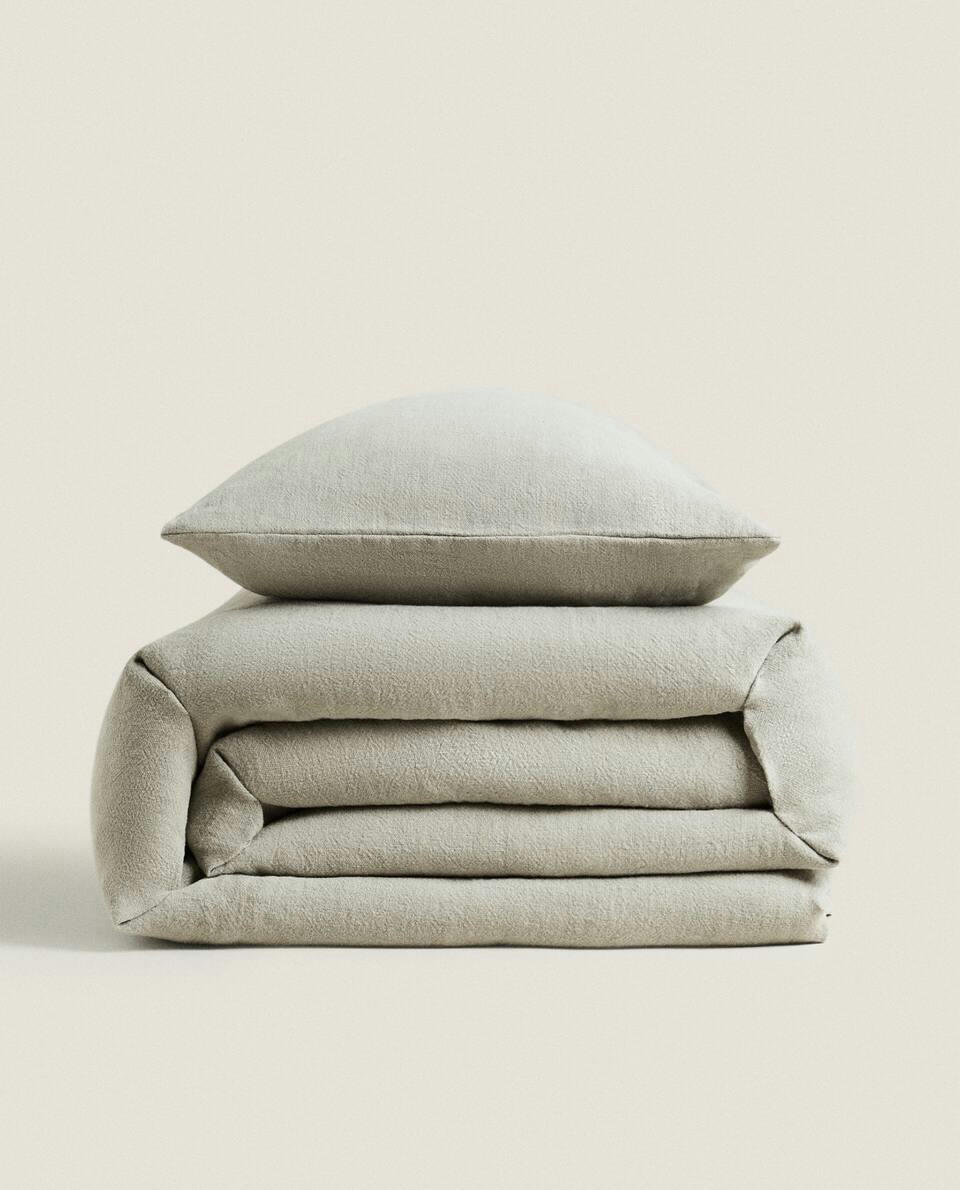 Colcha de linho lavado (400 g x m²)