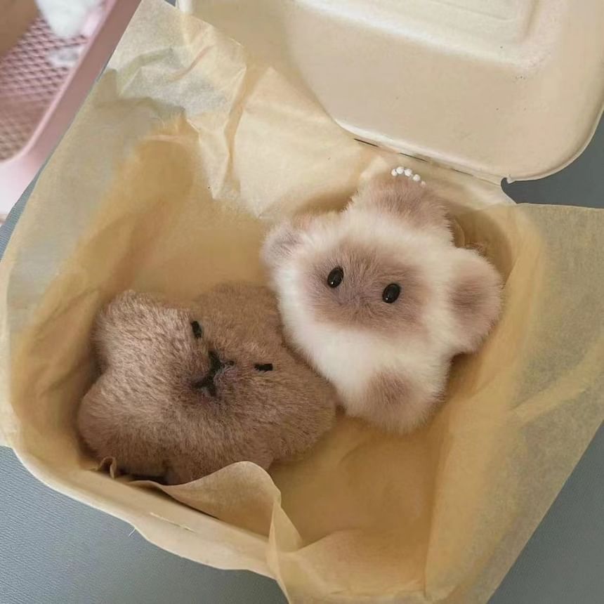 Worthbuy - Animal Chenille Bag Charm (verschillende ontwerpen) / Set