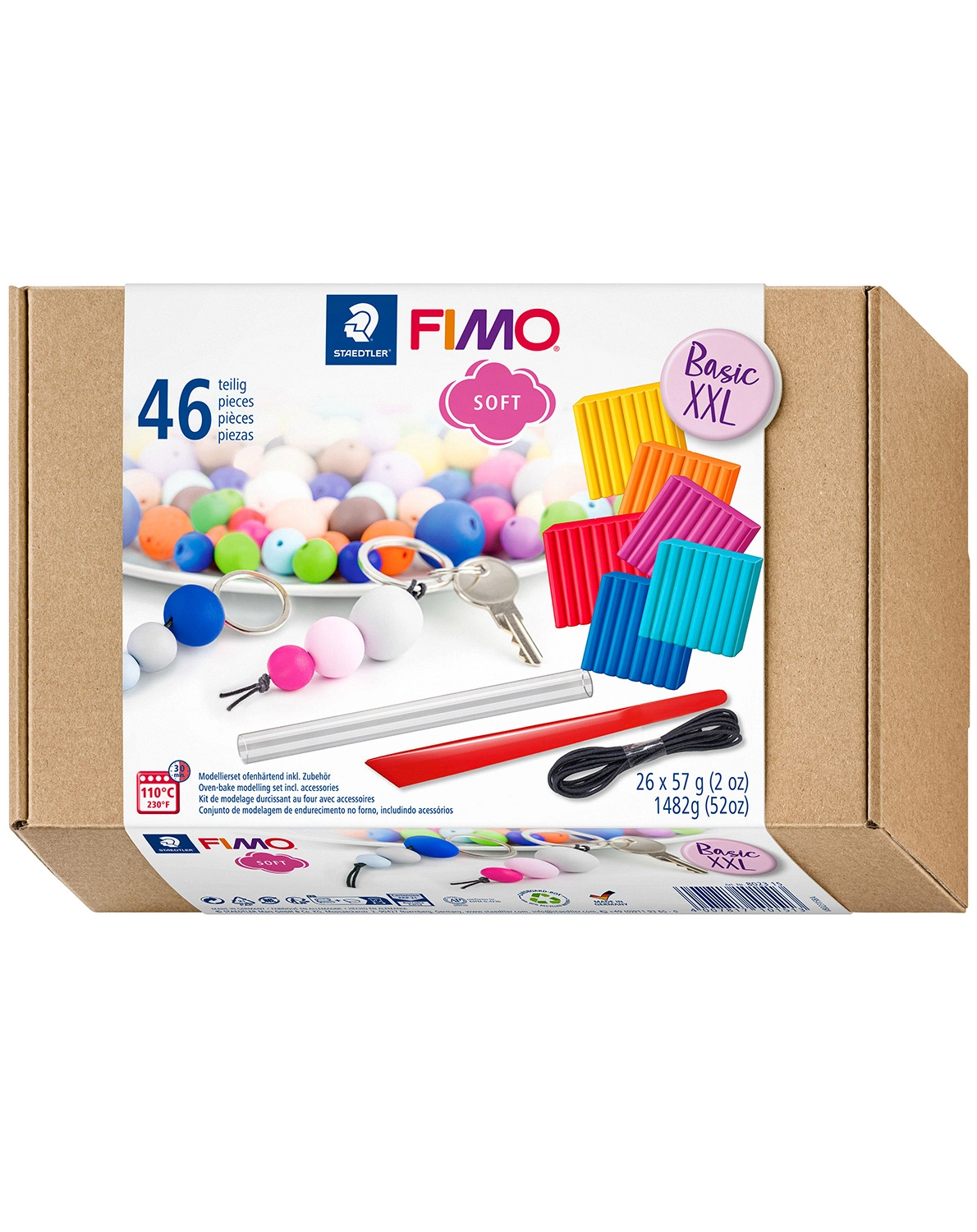 Modellierset FIMO® SOFT BASIC XXL