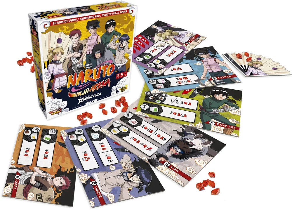 NARUTO NINJA ARENA - EXTENSION GENIN PACK