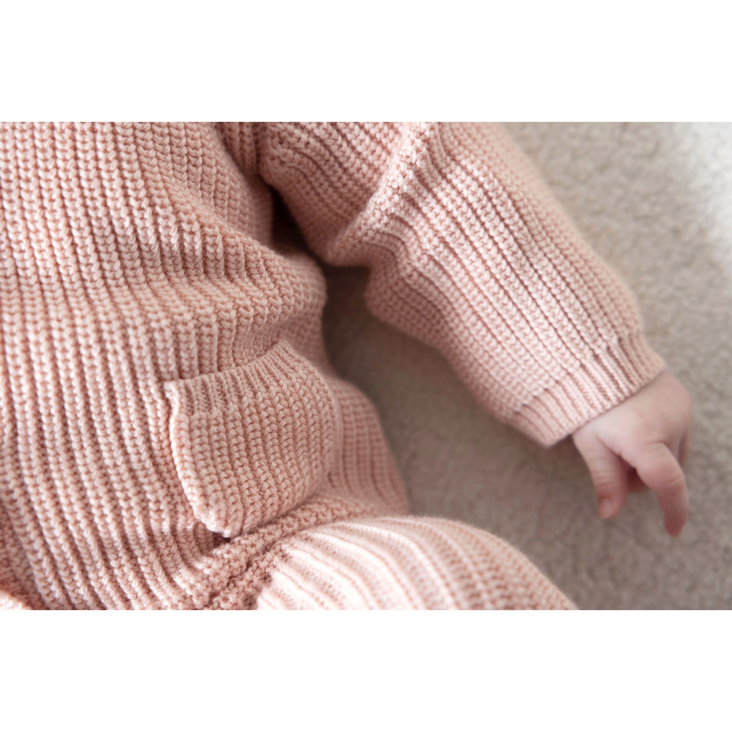 Feetje Strickjacke mit Tasche rosa