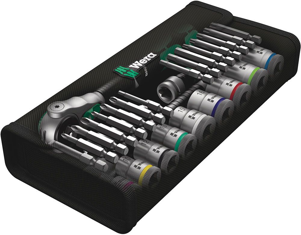 Wera 8100 SB 6 Zyklop Speed-Knarrensatz 3/8