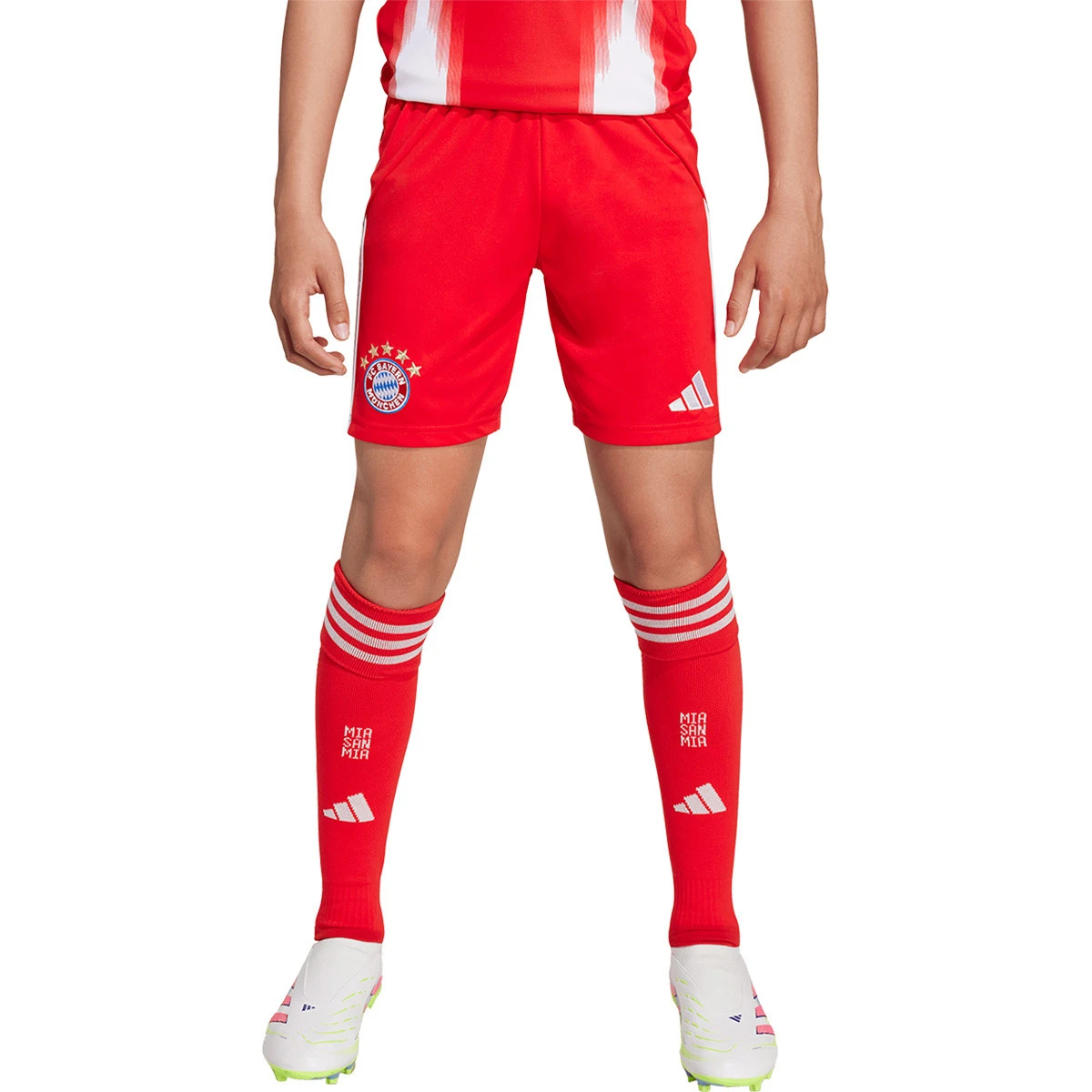 Calções adidas FC Bayern Primeiro Equipamento 2025-2026 Criança