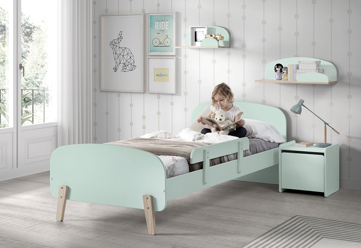Absturzschutz KIDDY für Einzelbett - mintgrün