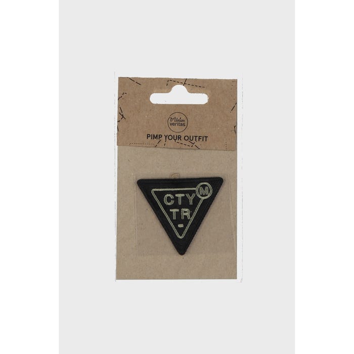 Atelier Veritas-Patch met driehoek CTY TR 4,5x5cm