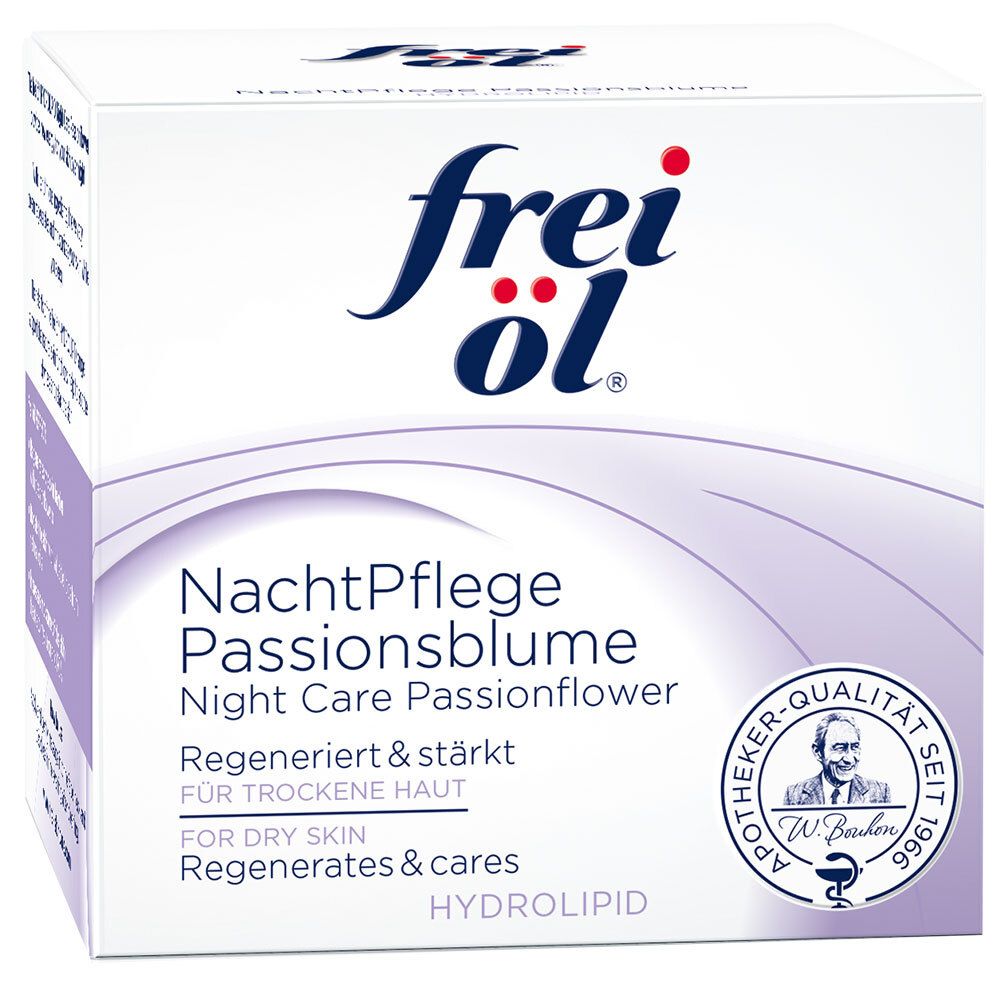 frei öl® HYDROLIPID NachtPflege Passionsblume