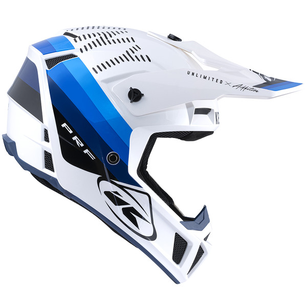 Kenny - Casque Performance Graphic - 2022 Blanc / Bleu