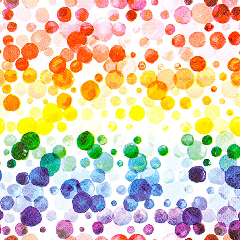 Servietten Colorful Dots