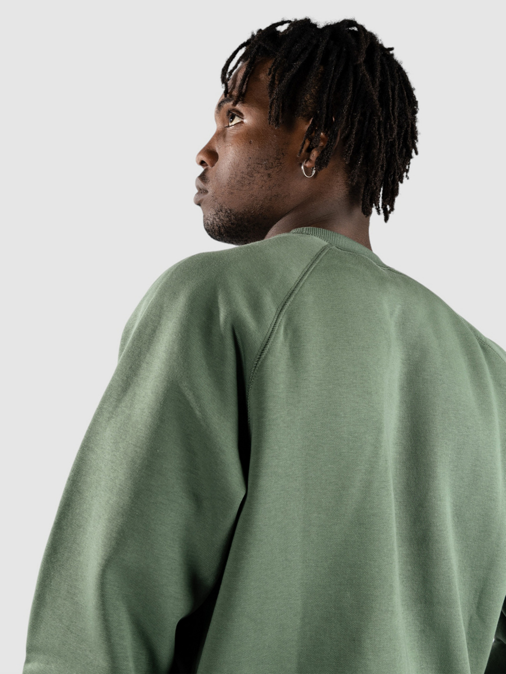 Carhartt WIP Chase Sweater duck green/gold