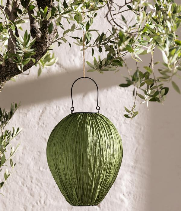 Dehner Solar-Laterne Kaja, ca. Ø27/H33 cm