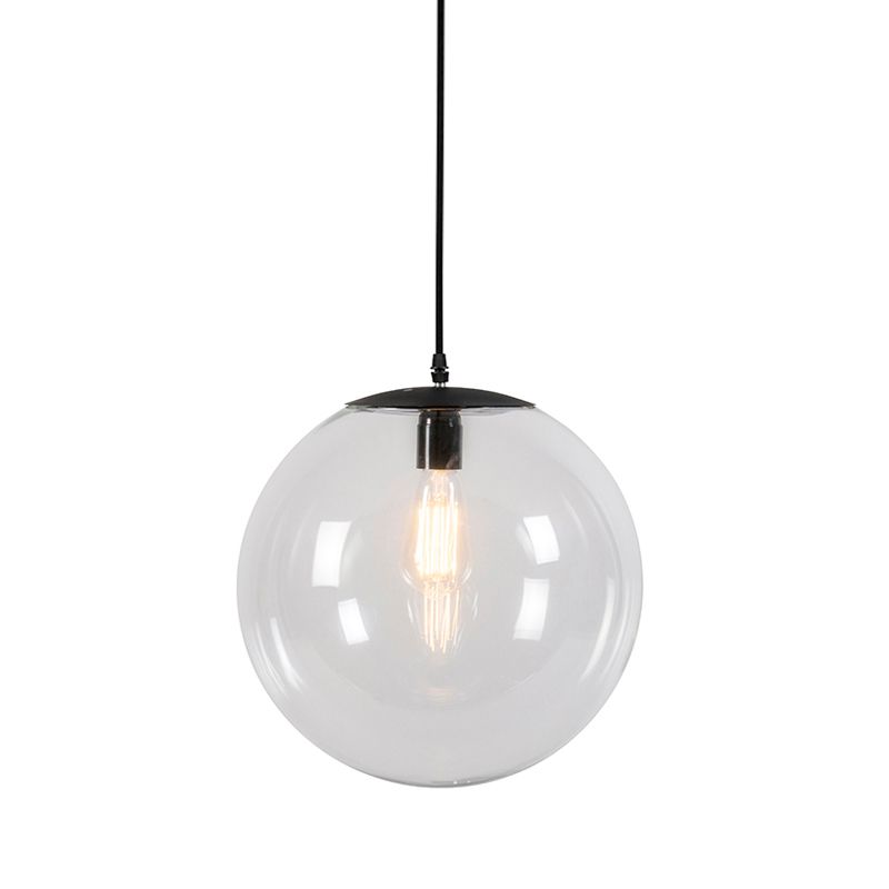 Smart hanglamp transparant 35 cm incl. WiFi A60 - Pallon
