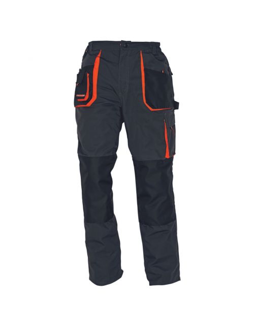 Cerva Werkbroek Emerton Antraciet&Oranje - Werkkleding