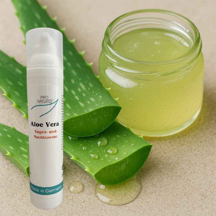 Aloe Vera Tages- und Nachtcreme Pro Natures, 100 ml