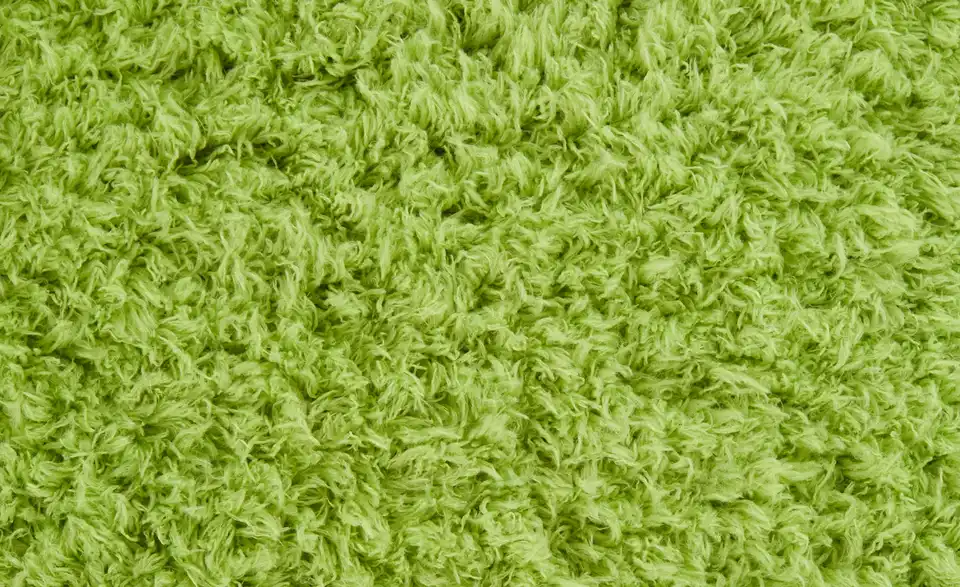 HOME STORY Badteppich Curly 50 cm Grün