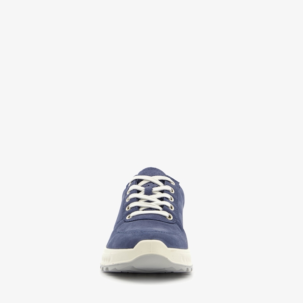 Hush Puppies leren dames sneakers blauw