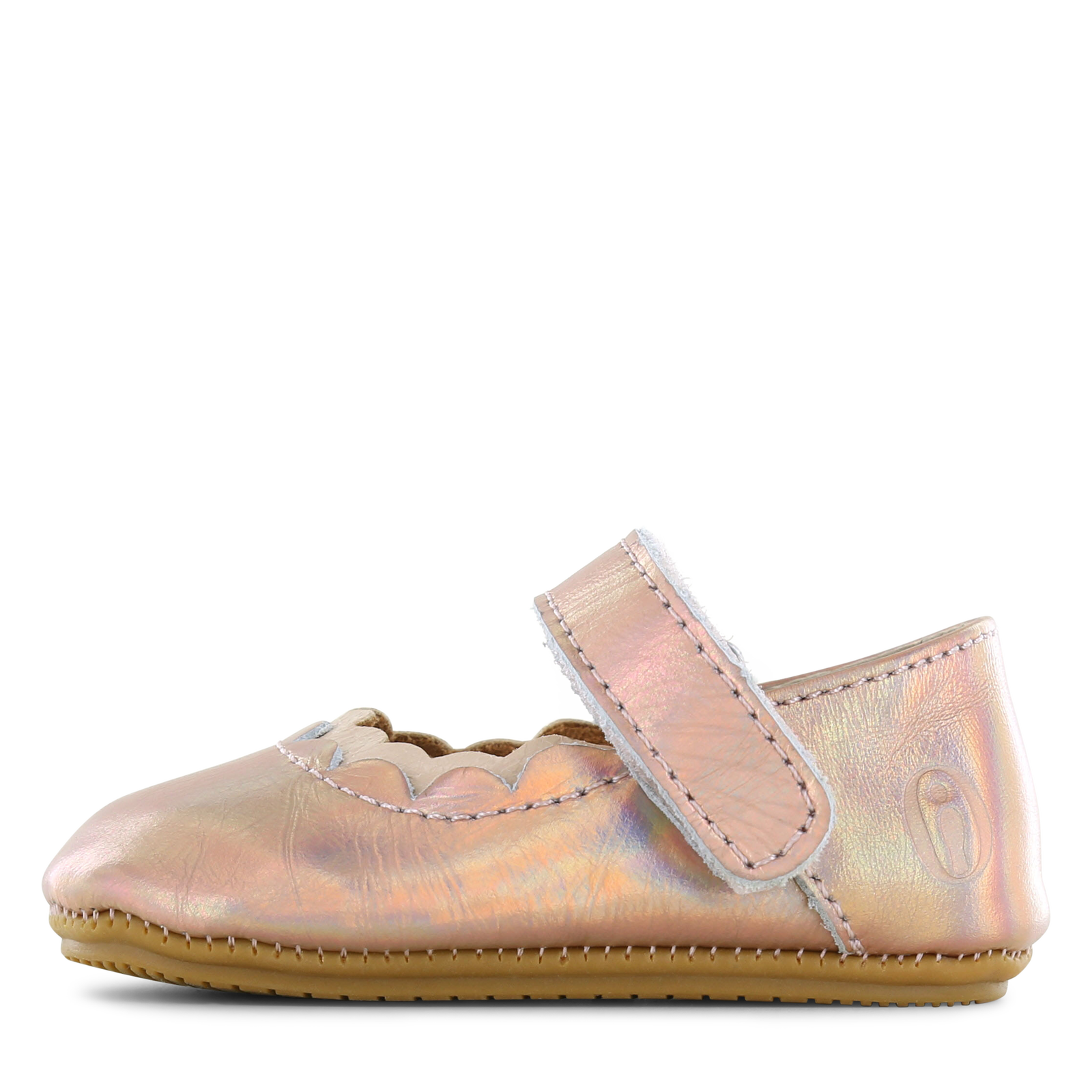 Shoesme metallic rosa BABY-PROOF® Ballerina