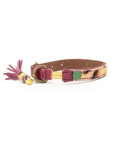 Dwam Lou Lou Kattenhalsband - Kattenhalsband - 22-27x1 cm Multi-Color