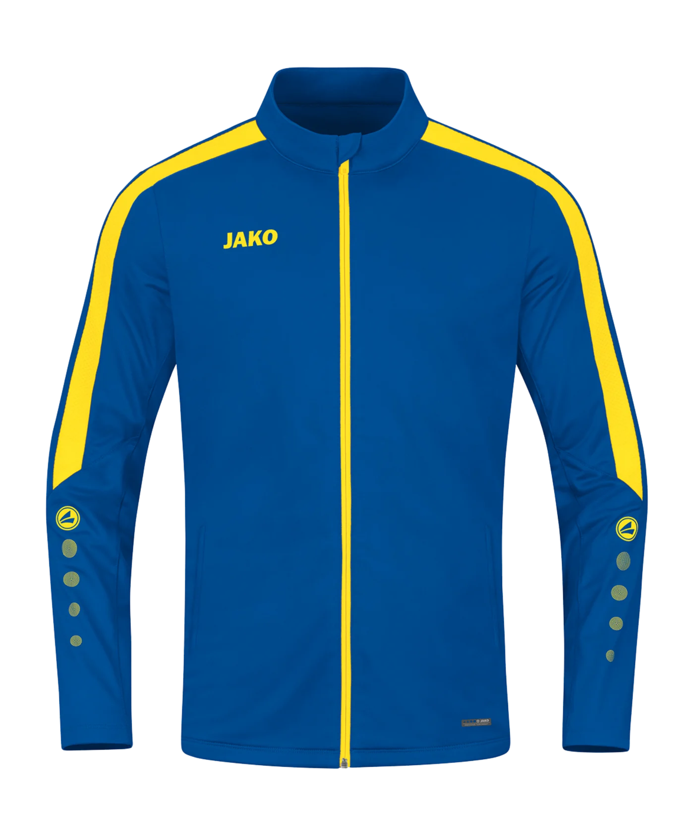JAKO Power Polyesterjacke Blau Gelb F404
