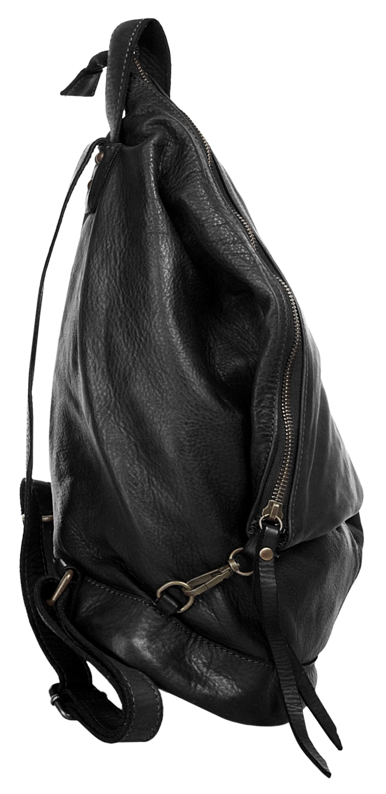 Samantha Look Cityrucksack echt Leder, Made in Italy