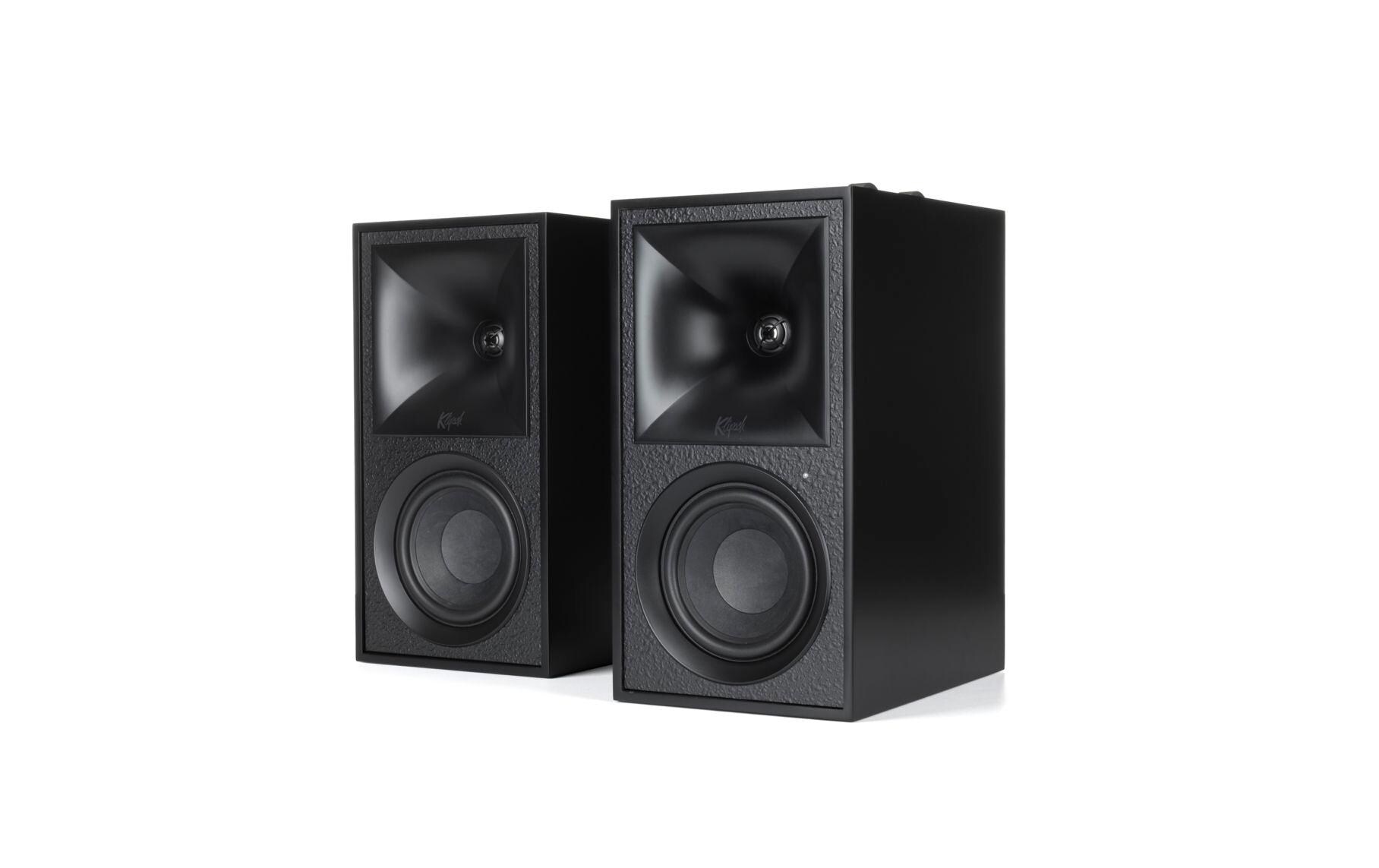 Regallautsprecher Paar The Fives Matte Black<br>Aktive Monitor Lautsprecher mit erstklassigem Sound und vielseitigen Anschlussmöglichkeiten