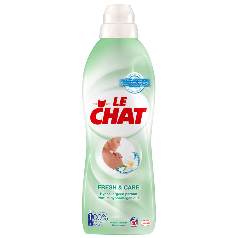 Le Chat Wasverzachter Fresh & Care 40 Wasbeurten880 ml