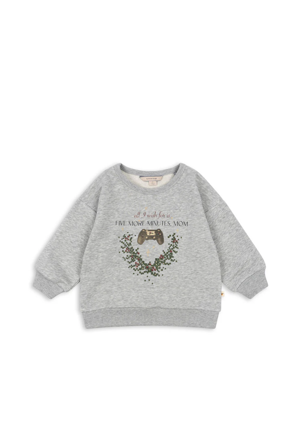 lou sweatshirt - grey melange - 6M