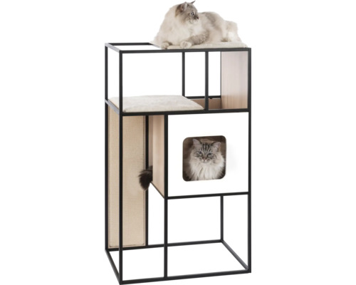 Kattenboom Vesper Patio, een stijlvolle design kattenboom met 4 niveaus, ca. 110 x 42 x 63 cm