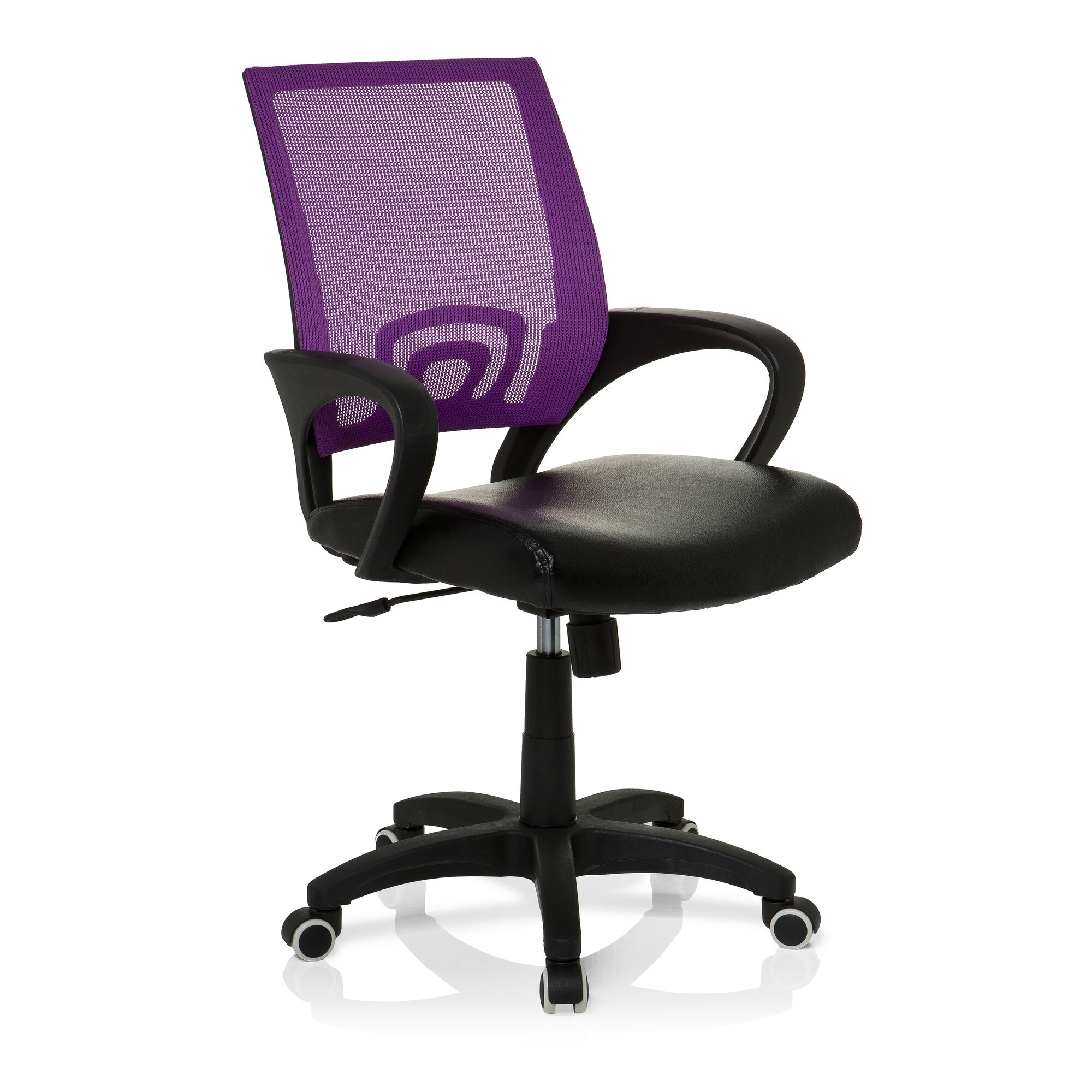 Home Office Bürostuhl VISTO NET Kunstleder mit Armlehnen hjh OFFICE