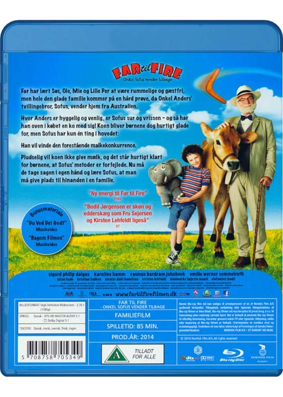 Far til fire - Onkel Sofus vender tilbage (Blu-Ray)